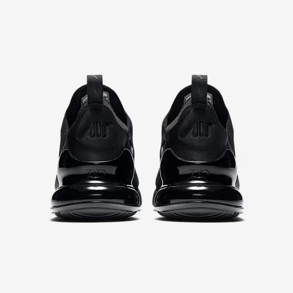 Nike Air Max 270 Triple Black Shoes
Sizes 12.5 - Picture 4 of 11